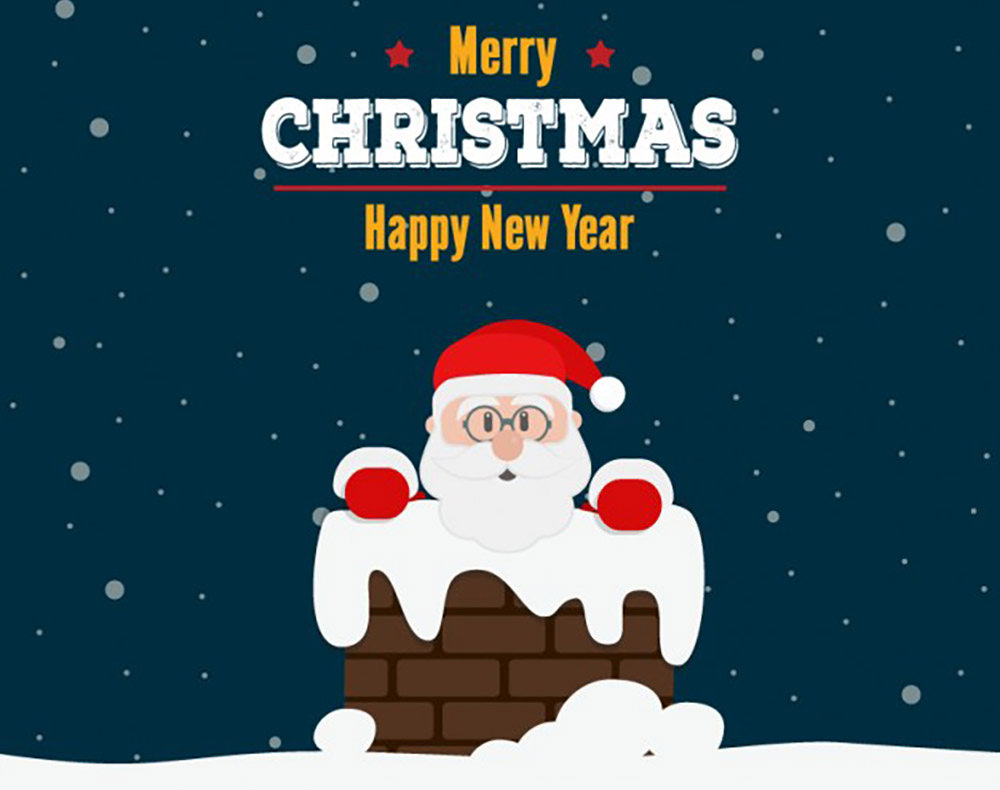 Christmas-card-with-Santa