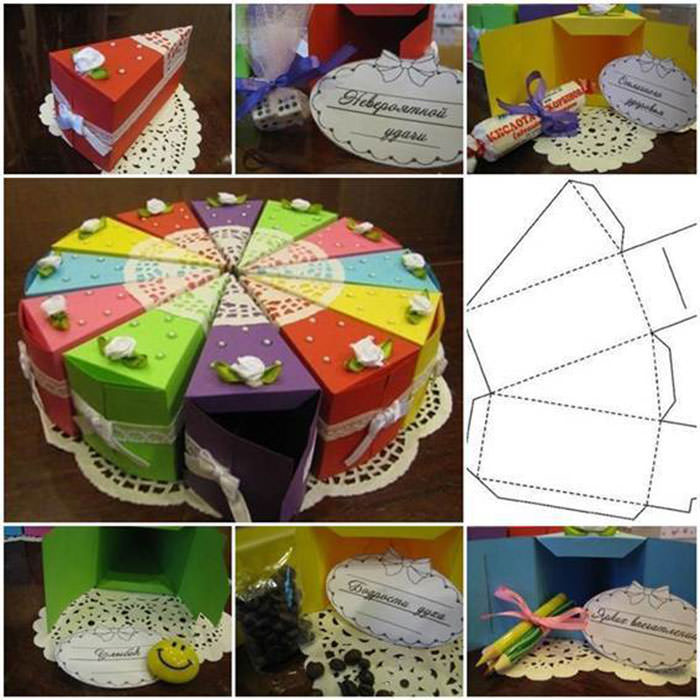 Cake-Shaped Gift Boxes