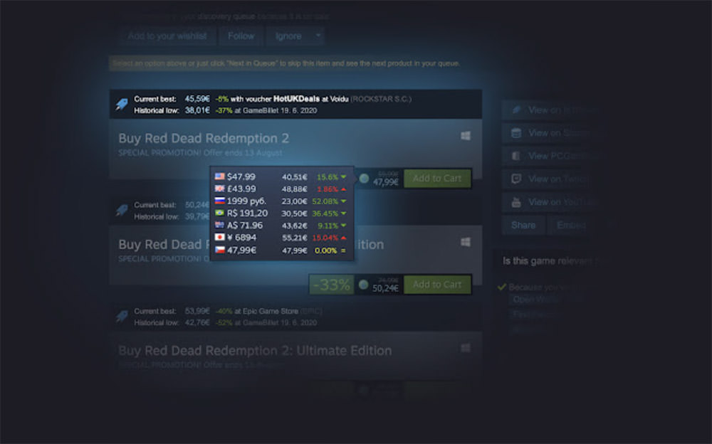 GitHub - SteamDatabase/BrowserExtension: 💻 SteamDB's extension for Steam websites
