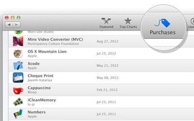 Install mountain lion app store