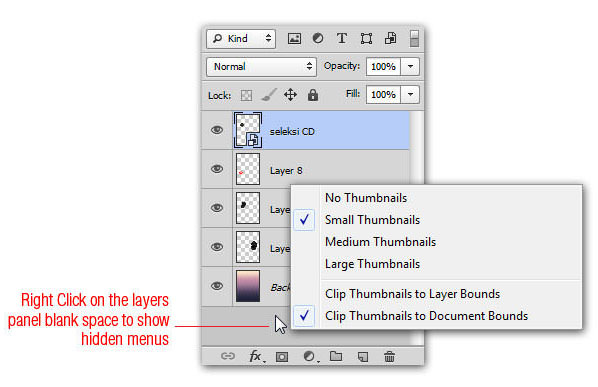 Clip Thumbails Layer Bounds