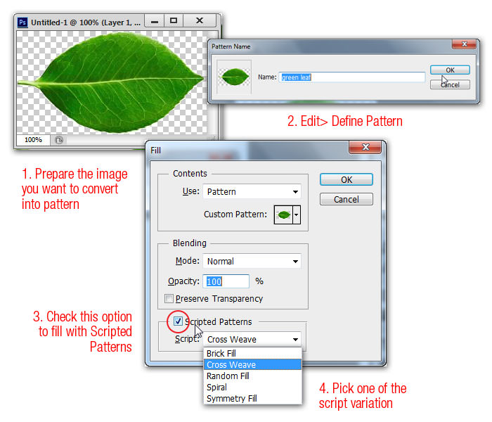 Scripted Pattern