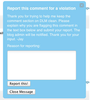 report comments