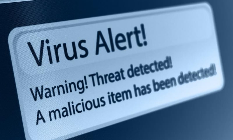 antivirus warning