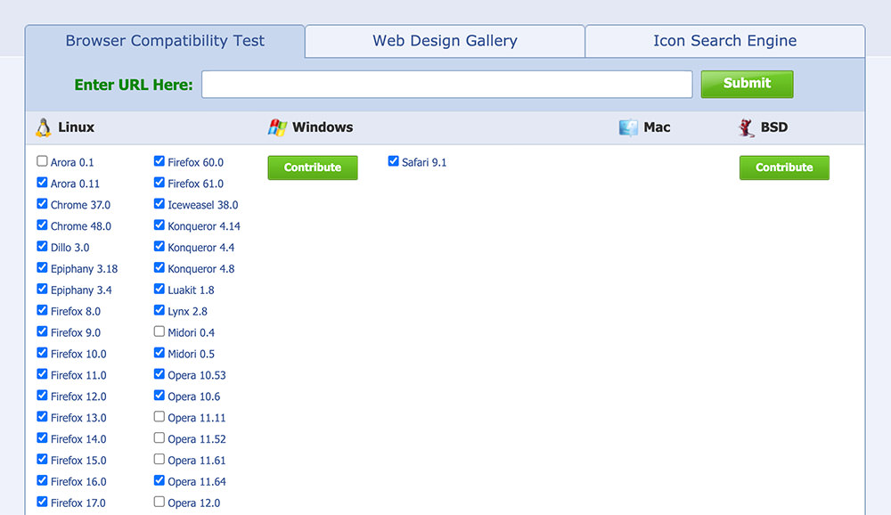 safari vs firefox display websites