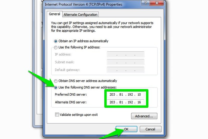 slow internet connection dns problem