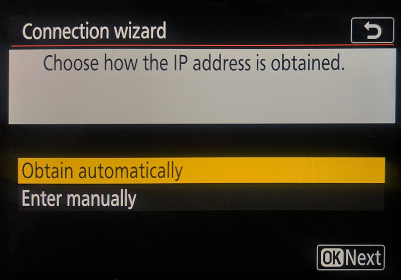 obtain IP automatically