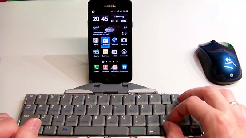 connect wireless keyboard to phone