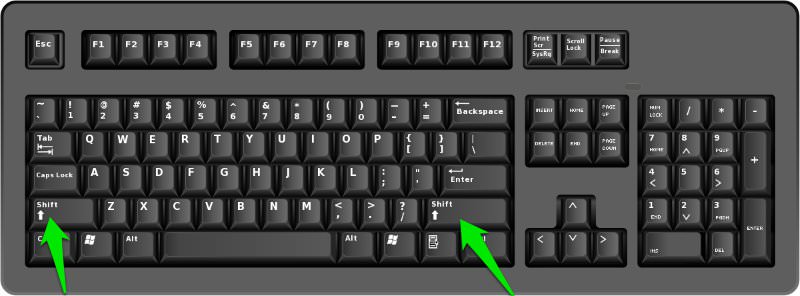 keyboard buttons