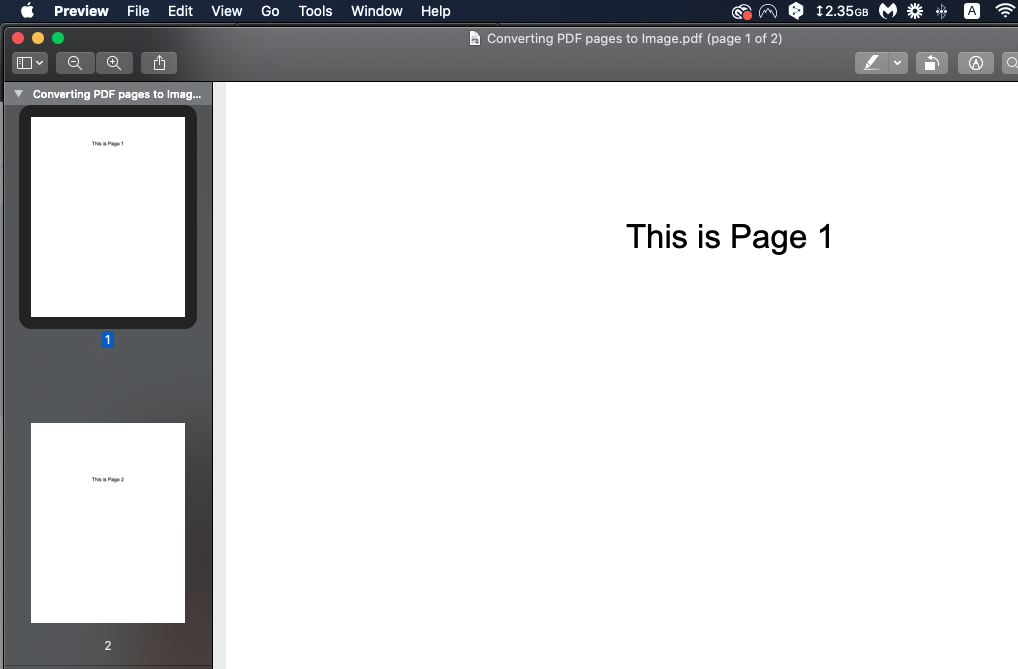 How to Convert PDF to Image File on Mac