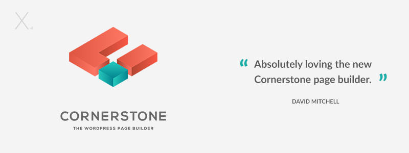 cornerstone page builder