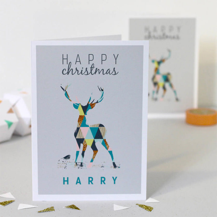 beautiful Christmas card design