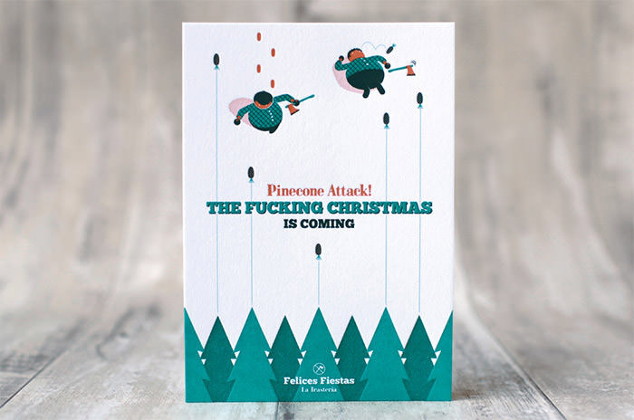 beautiful Christmas card design