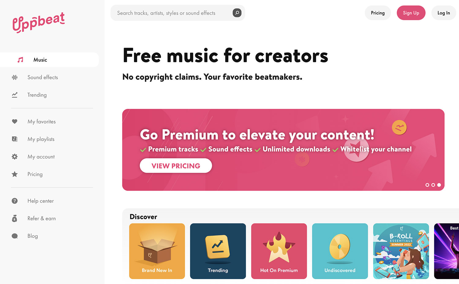 How to Download Your Free Audio Tracks from  in Creator