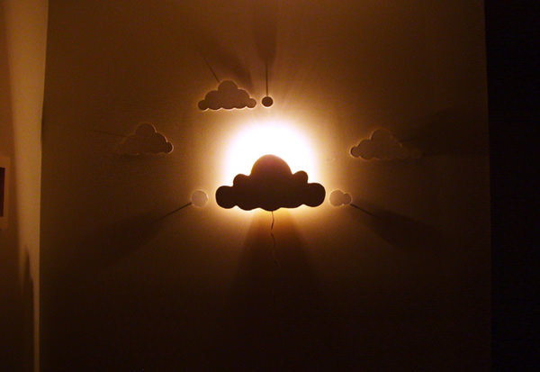 DIY Clouds Night Light