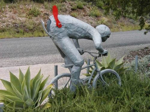 Cyclist mailbox