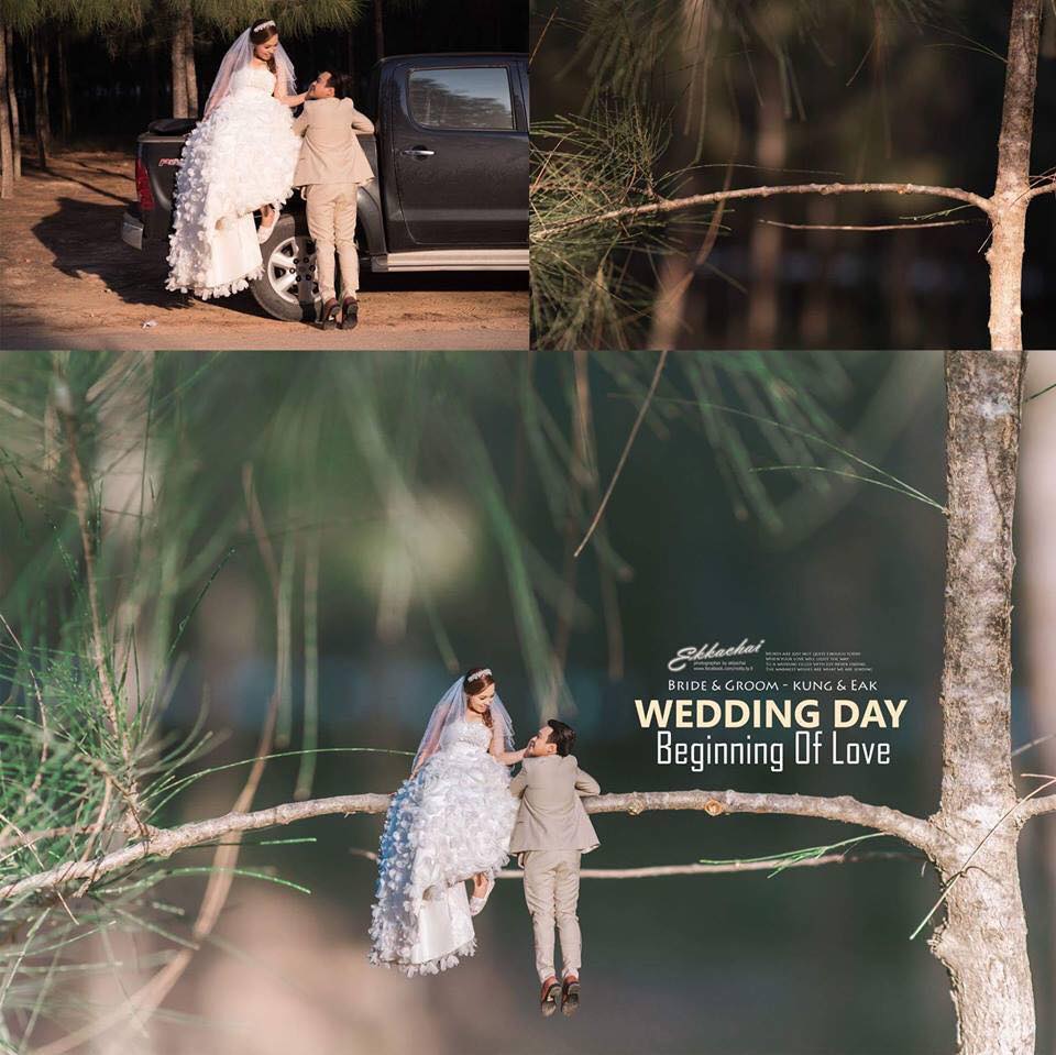 miniature wedding photography