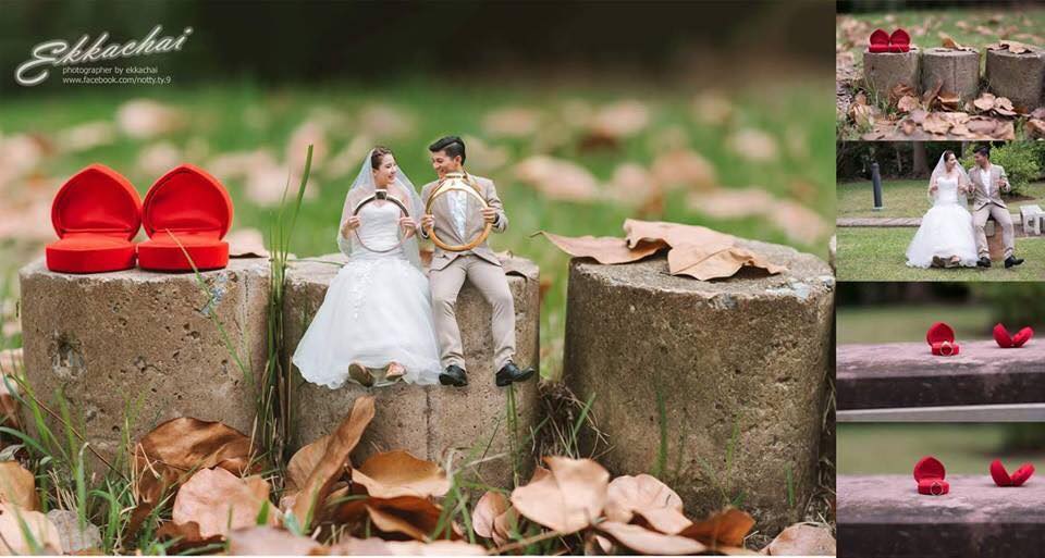 miniature wedding photography