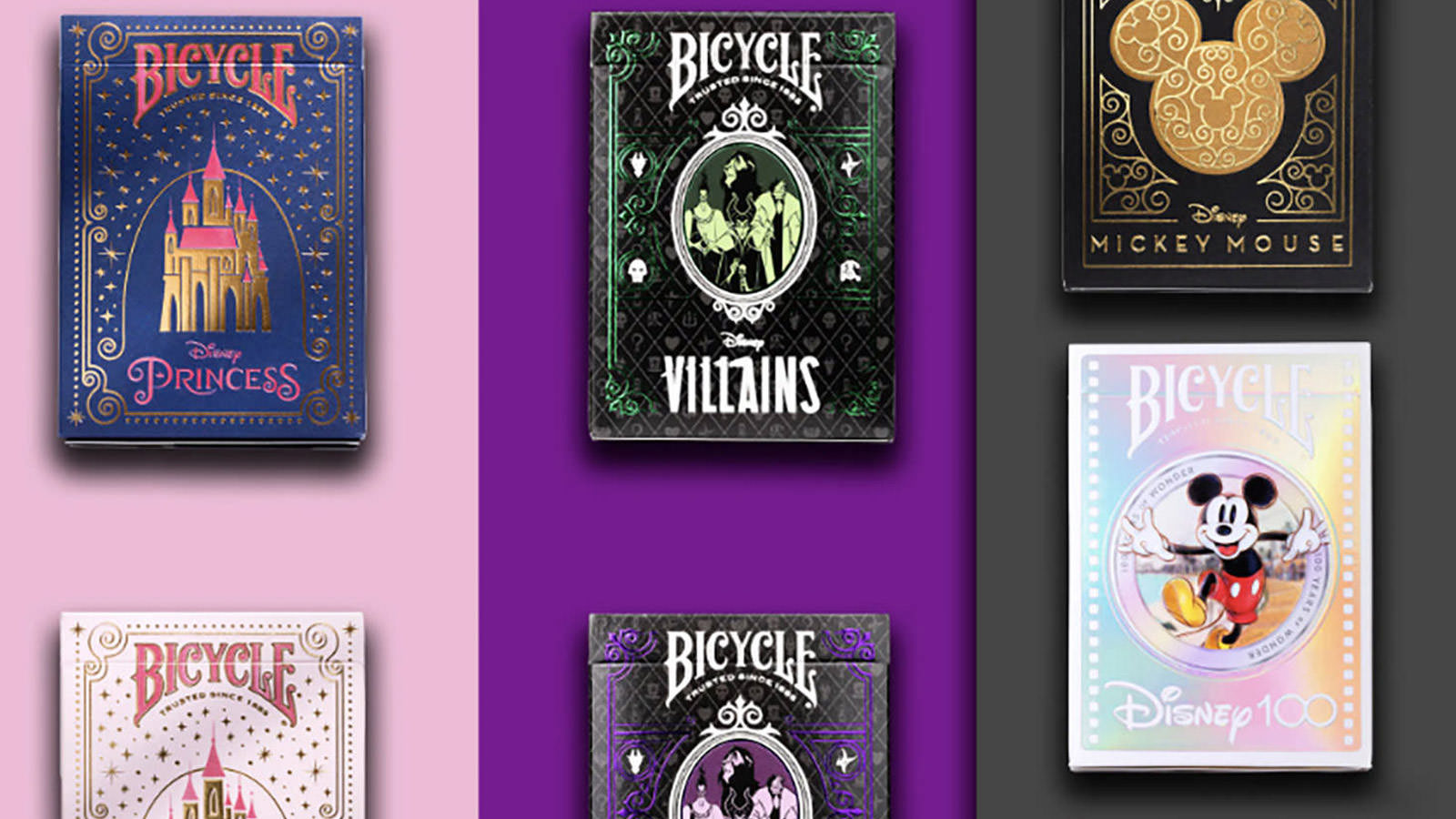 Bicycle Disney 100 Anniversary Playing Cards