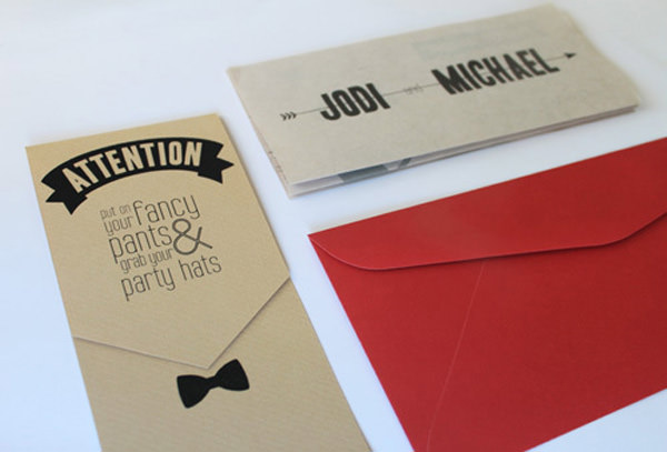 wedding invitation design