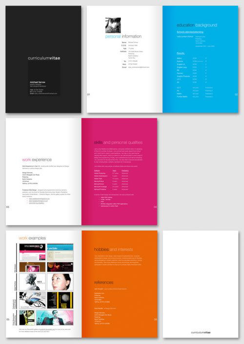 45 Creative Resumes to Seize Attention, Vol. 1 - Hongkiat