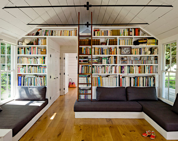 Hidden store room bookcase