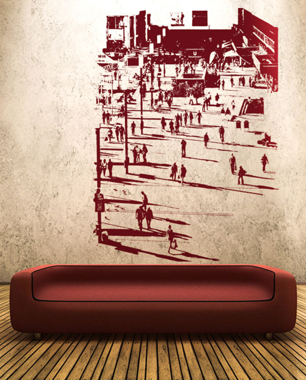 Creative & Contemporary Vinyl Wall Sticker Designs