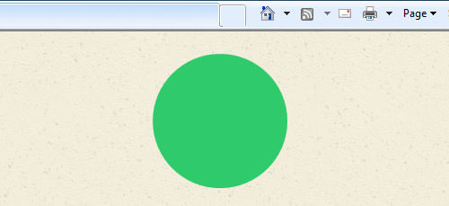 IE border radius success screenshot