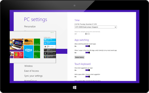 10 Tips Tricks To Setup And Customize Microsoft Surface Rt Hongkiat