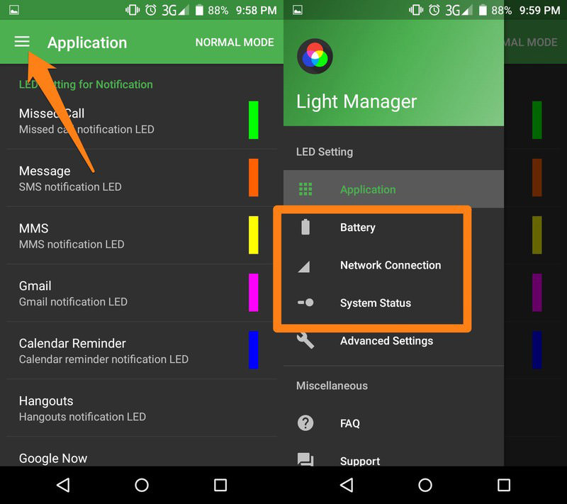 A Guide To Customizing Android Phone Notification Light Hongkiat