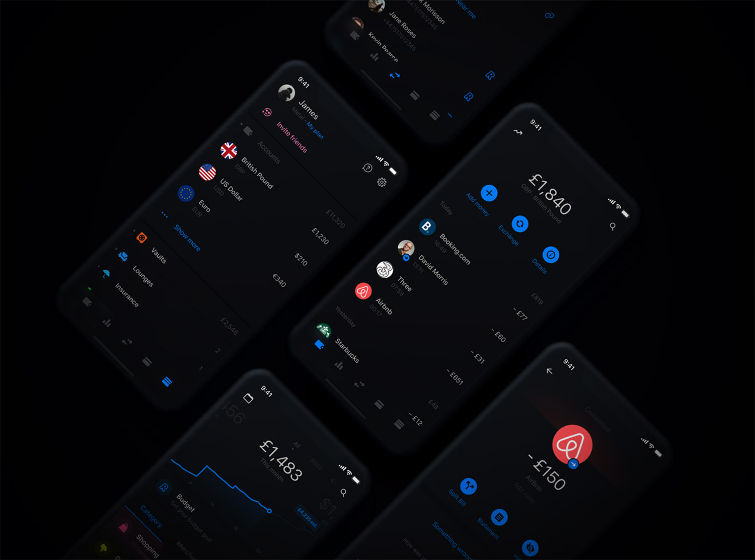 20 Dark Mobile App UI Design For Your Inspiration Hongkiat