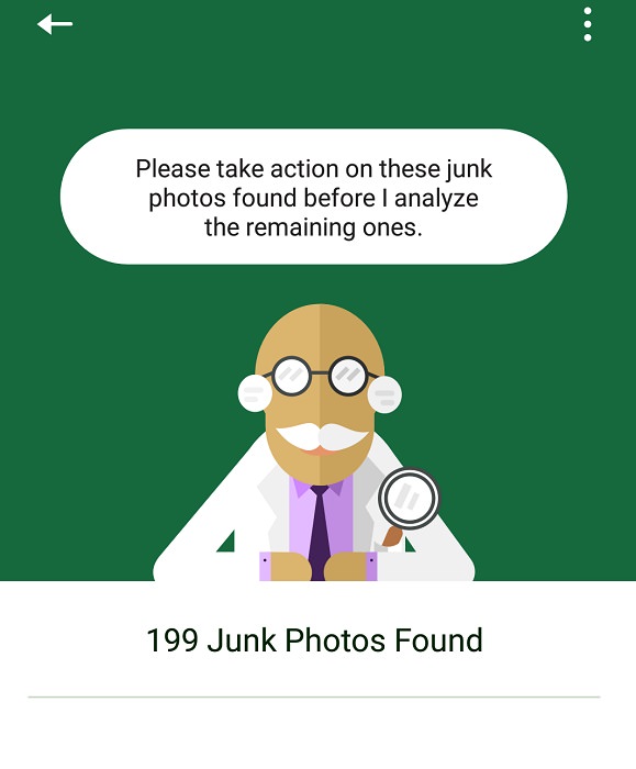 delete junk photos