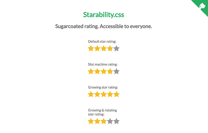 Star ratings