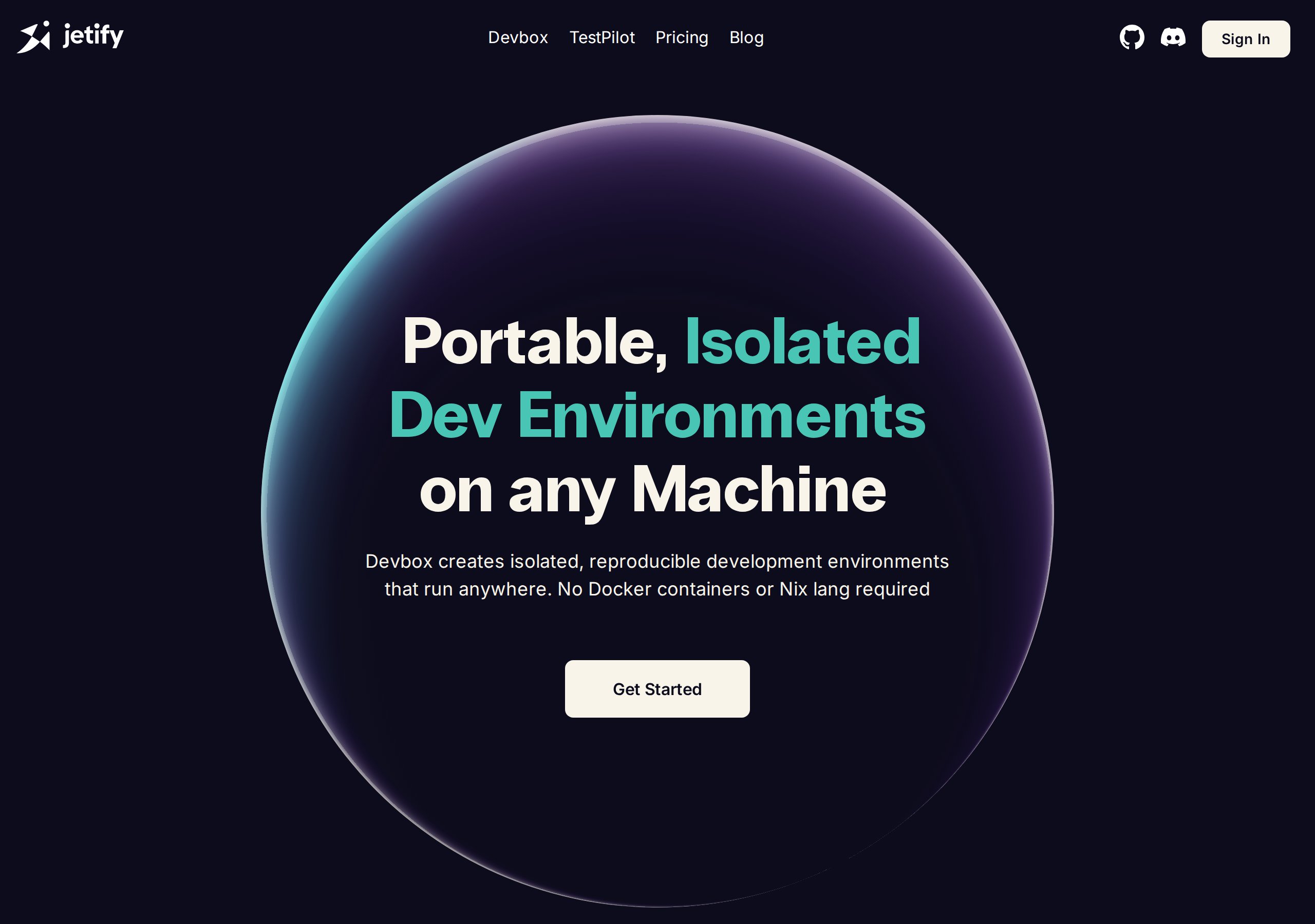 Devbox portable dev environments