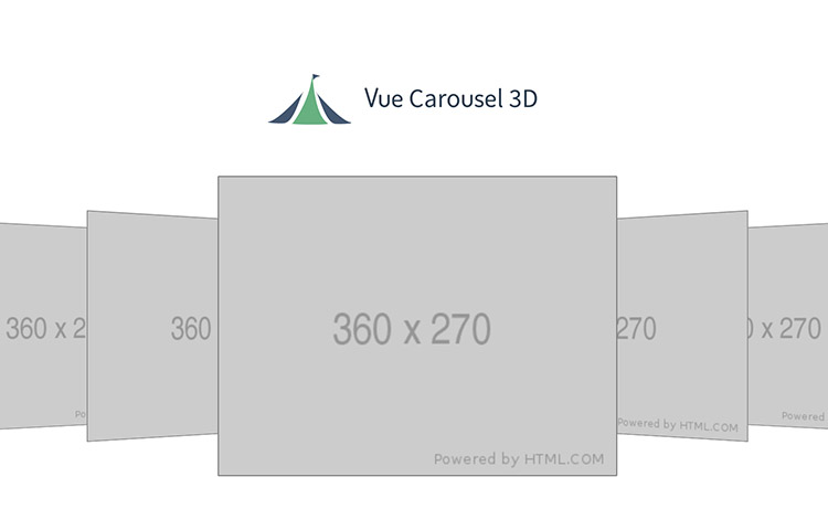 vue carousel 3d