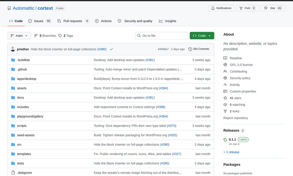 Cortext WordPress knowledge base
