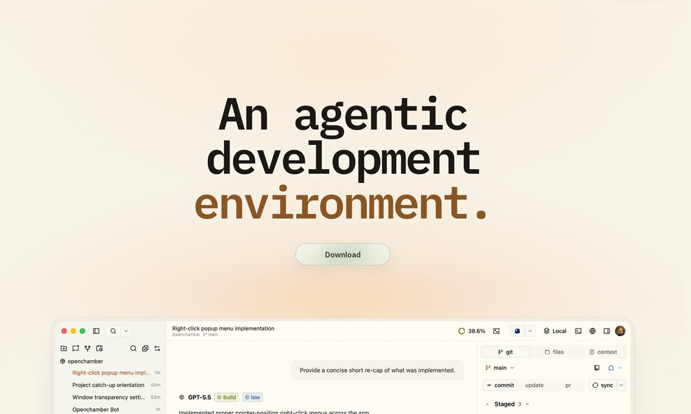OpenChamber agentic development environment