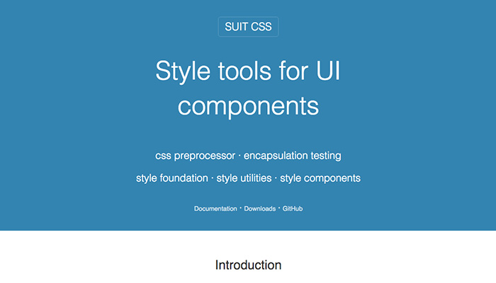 SuitCSS App Interface