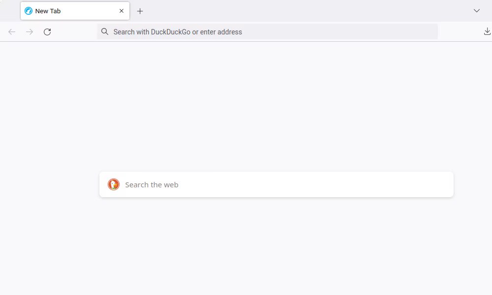 LibreWolf secure browser screenshot