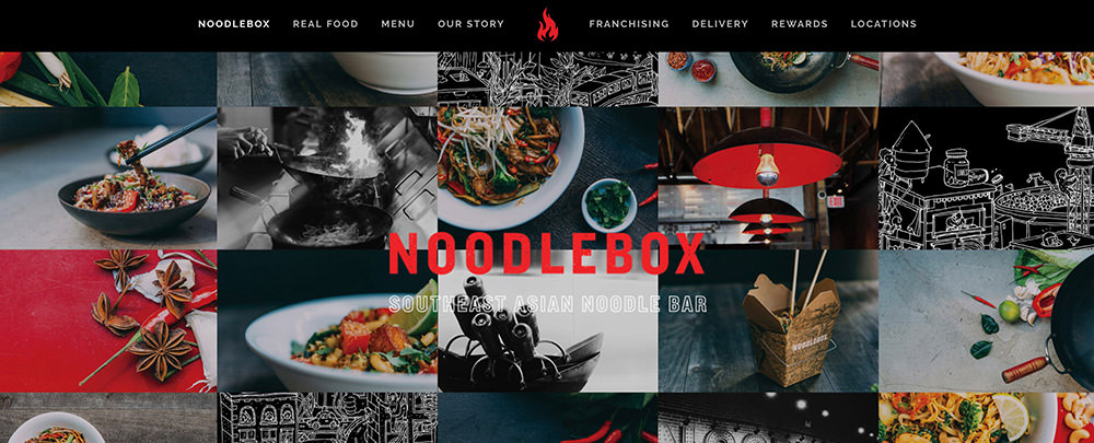 restaurant website design