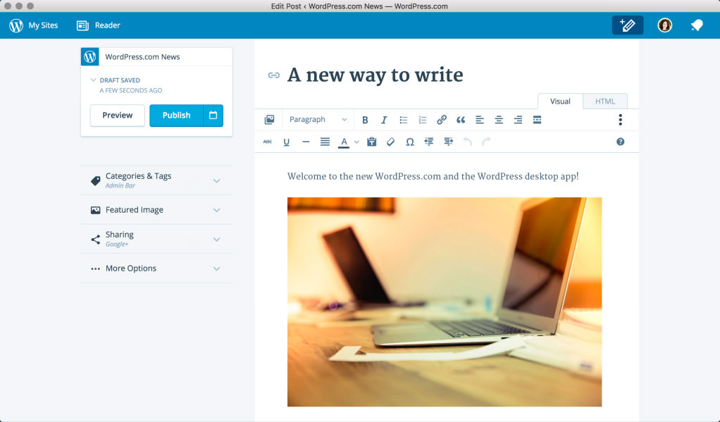 Blog Tool, Publishing Platform, and CMS –