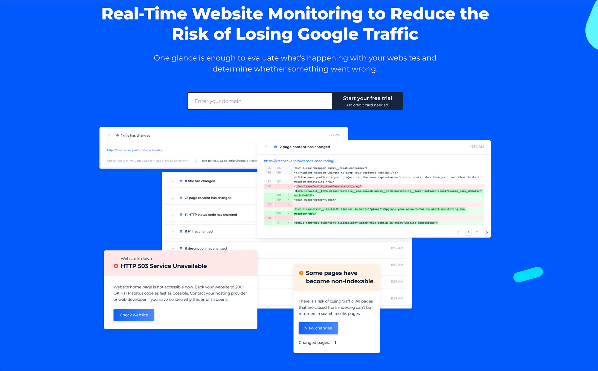 SiteChecker Website Monitoring