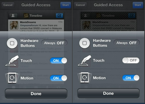 How to Disable Certain Areas of The Screen on iOS Devices - Hongkiat