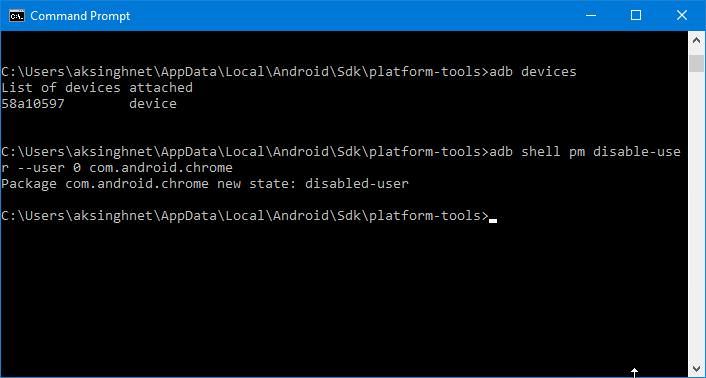 Steven Fansler Blog: How to Disable Android System App Without Root