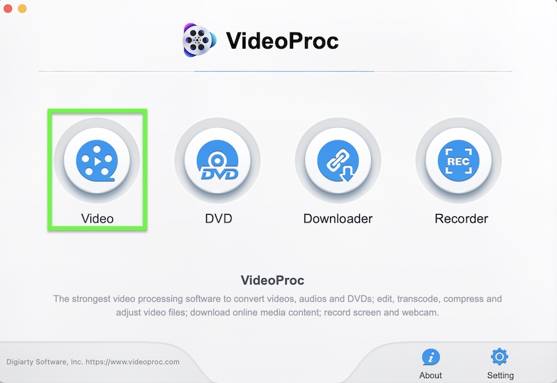 VideoProc Converter 5.7 for android instal