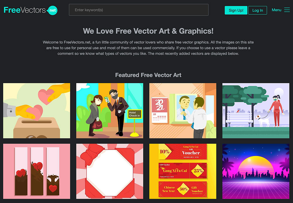 33 Best Sites to Download Free Vectors (2022) - Hongkiat