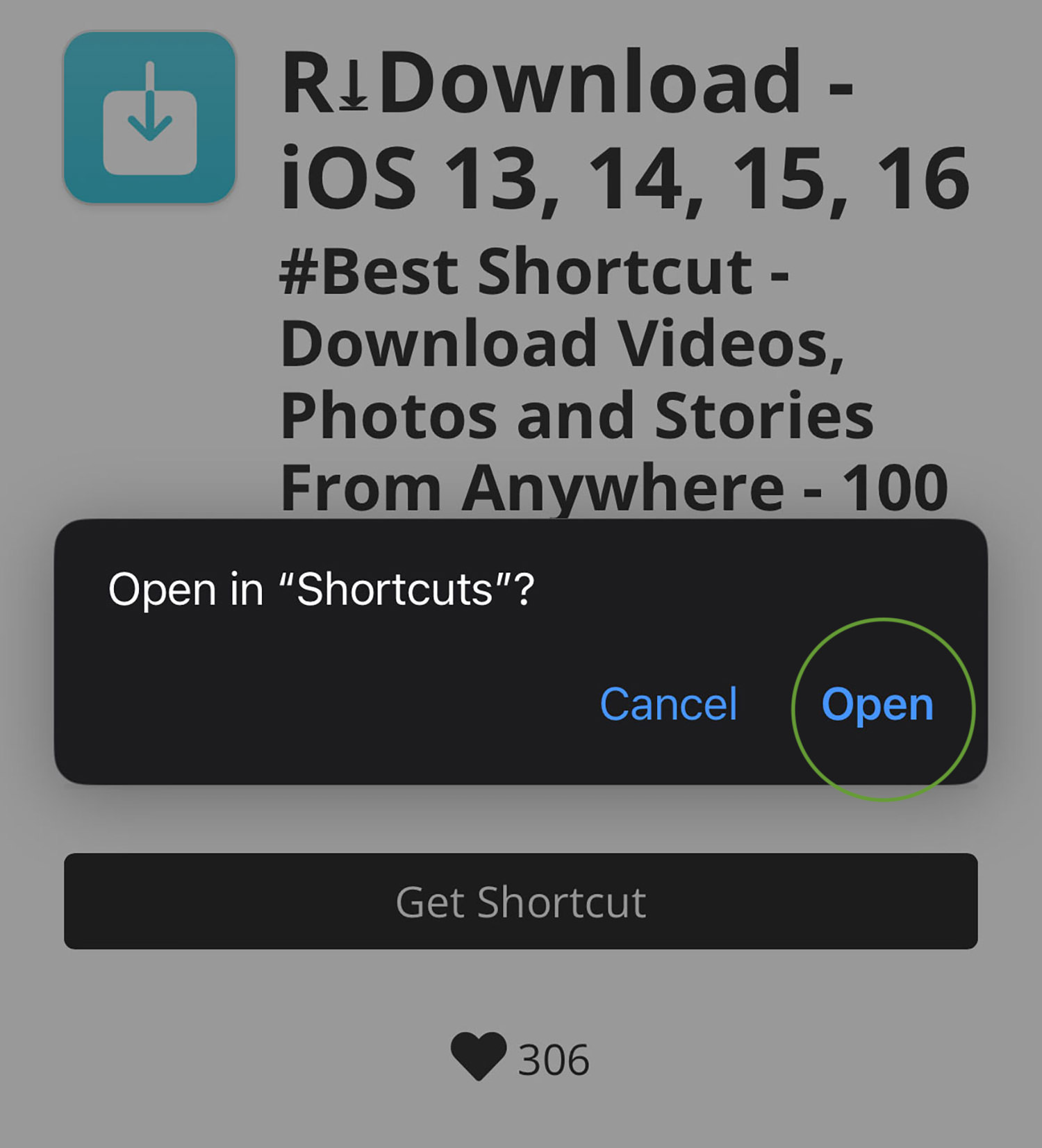 Download Streamable : r/shortcuts