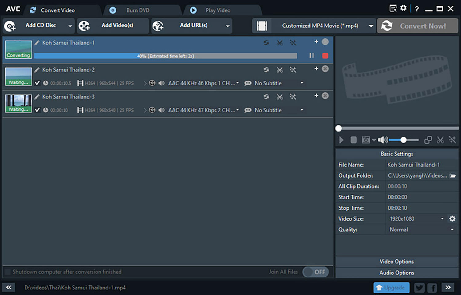 Any Video Converter Freeware