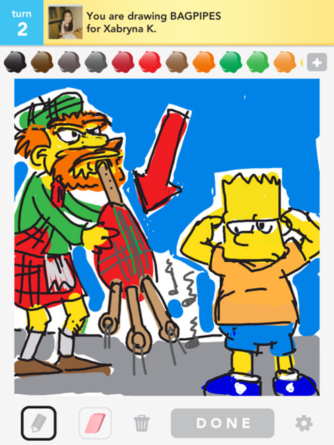 Draw something art