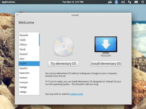 elementary os linux distros